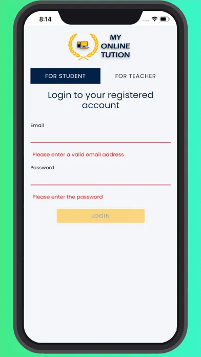 My Online Tution Chat应用截图