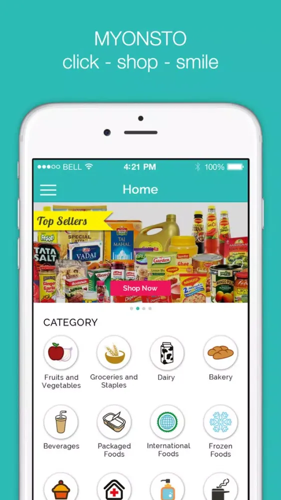 Myonsto سکرین شاٹس