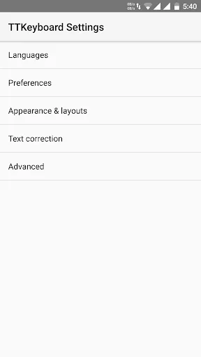 Capturas de tela do TTKeyboard - Myanmar Keyboard