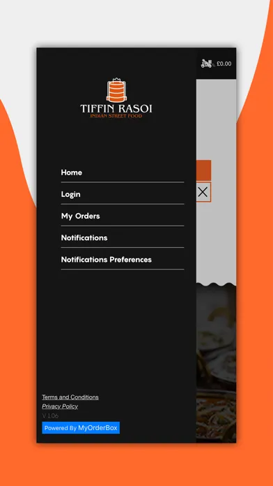 Screenshot di Tiffin Rasoi Delivered