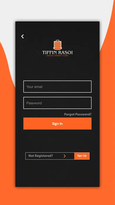 Screenshot di Tiffin Rasoi Delivered