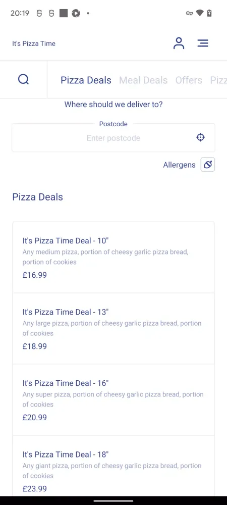 Captures d'écran de It's Pizza Time