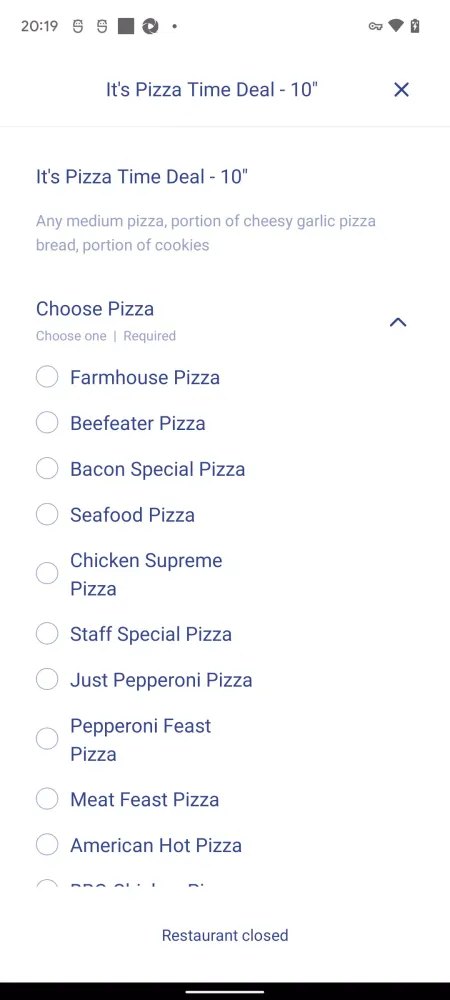 Captures d'écran de It's Pizza Time