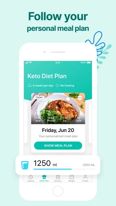 تصاویر Organic Meals: Fasting Tracker