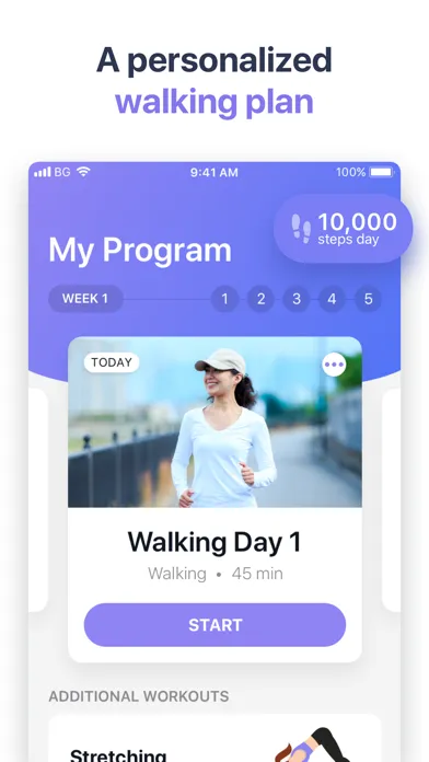 ภาพหน้าจอของ Organic Walk: Indoor Walking