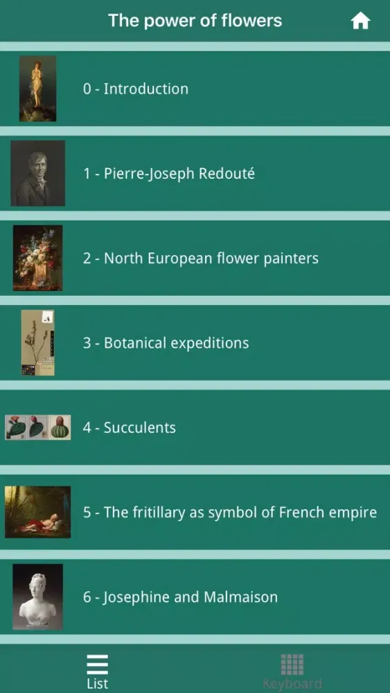 Pierre-Joseph Redouté, the power of flowers স্ক্রিনশট