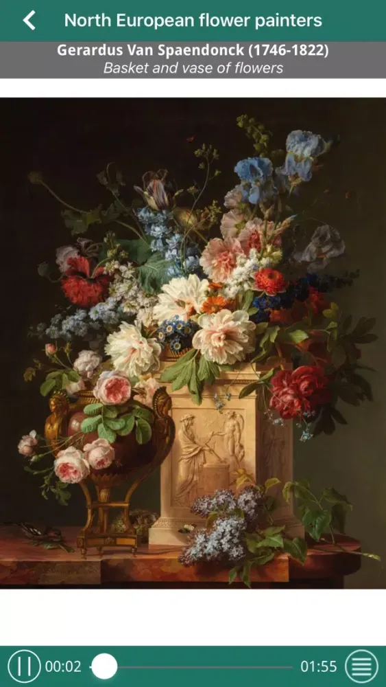Pierre-Joseph Redouté, the power of flowers স্ক্রিনশট