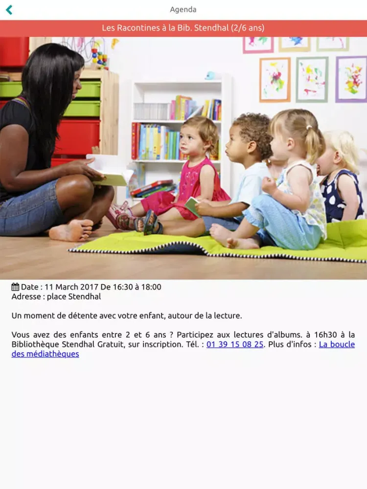 Sartrouville l'appli iPad  Screenshots