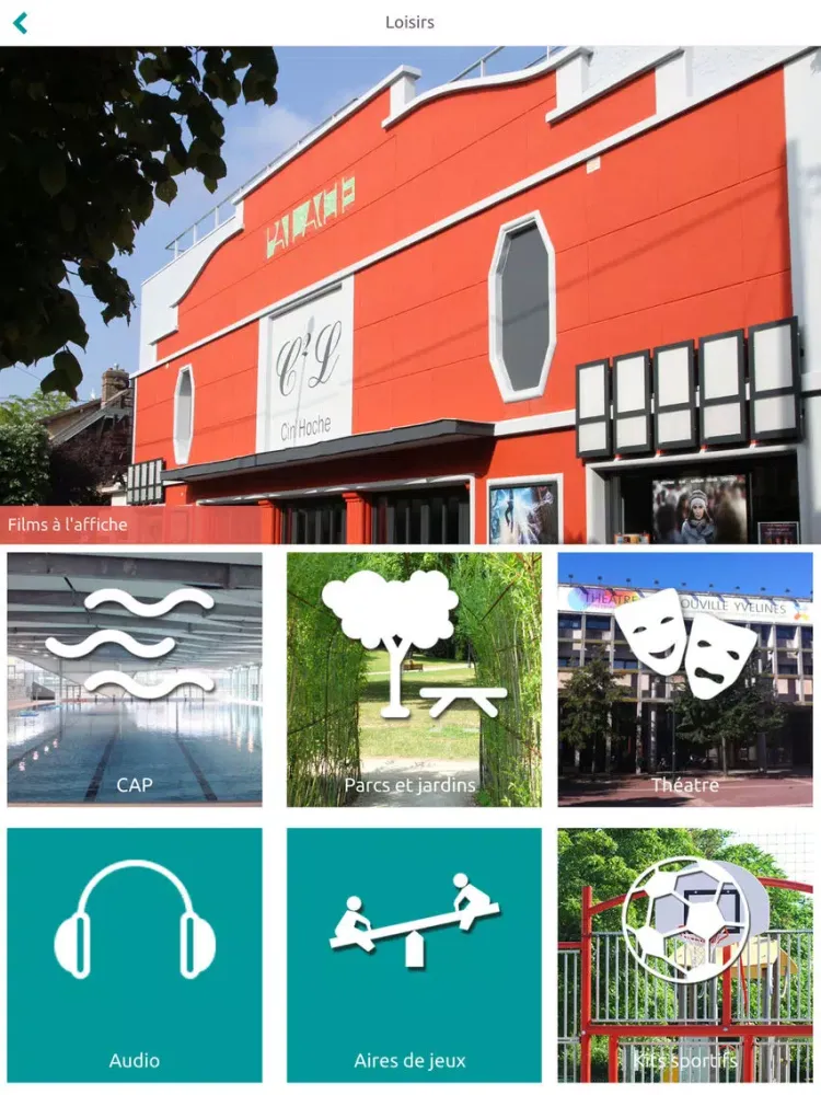 Sartrouville l'appli iPad  Screenshots