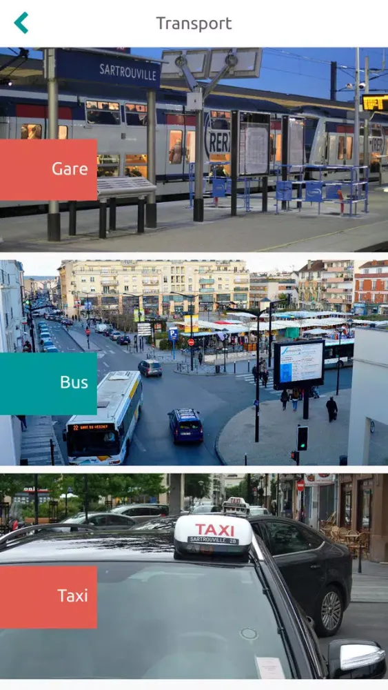 Sartrouville l'appli Screenshots