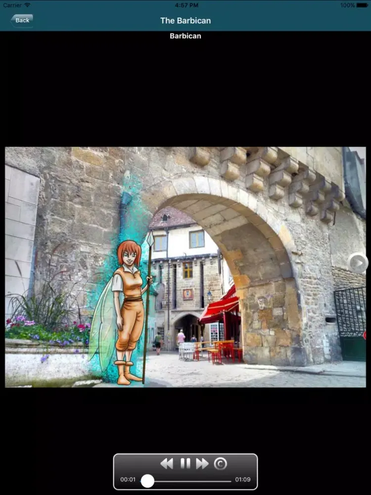 Capturas de tela do Visiter Semur-en-Auxois iPad 