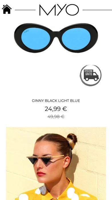 MYO Sunglasses سکرین شاٹس