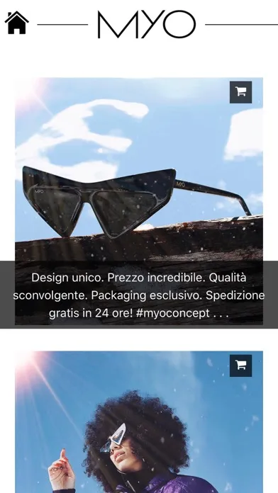 MYO Sunglasses سکرین شاٹس