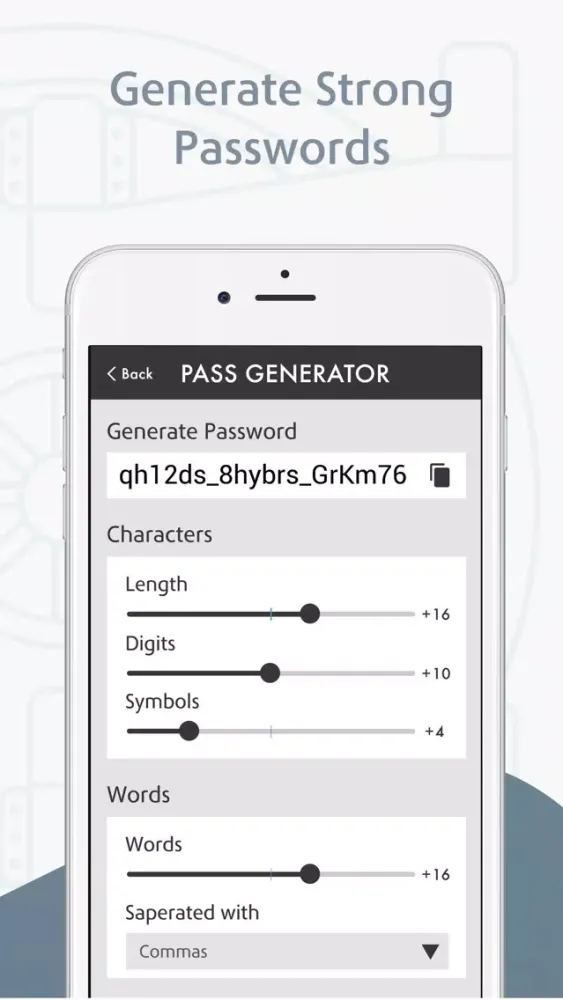 Capturas de tela do My Password- Password Manager