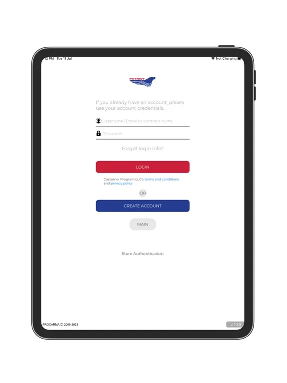 Zrzuty ekranu PATRIOT AUTO DEALER iPad 
