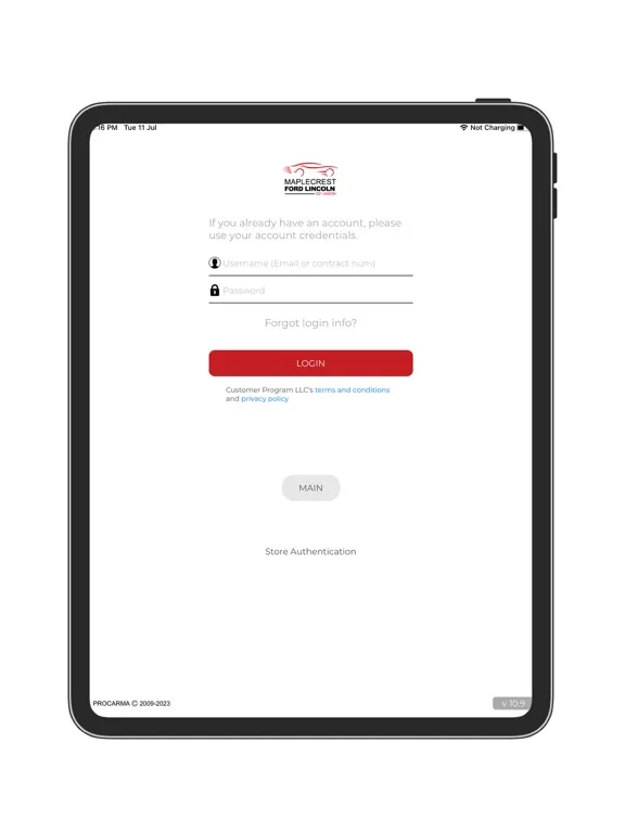 Maplecrest Ford Lincoln iPad 應用截圖