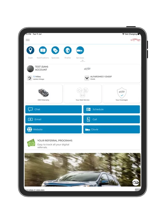 Maplecrest Ford Lincoln iPad 應用截圖