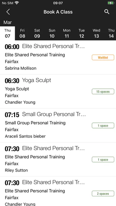 Screenshot di FITLAB Strong