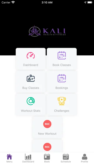 Kali Health and Fitness スクリーンショット
