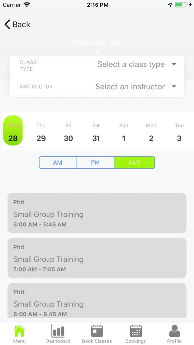 تصاویر PHIT Member App