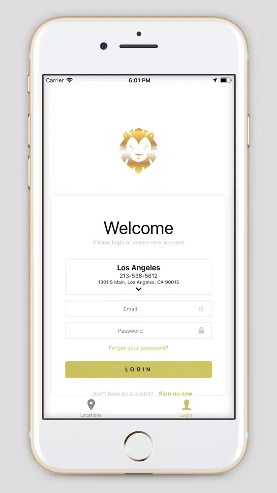 ภาพหน้าจอของ METCON App