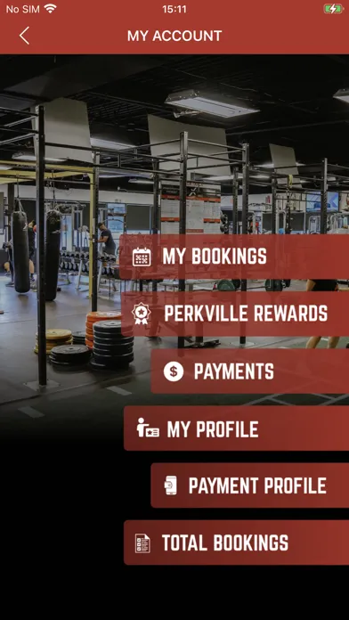 Ảnh chụp màn hình của X3 Sports Member App