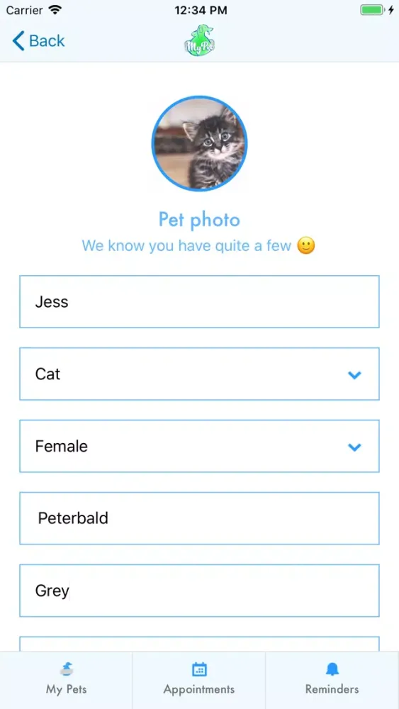 MyPet Screenshots