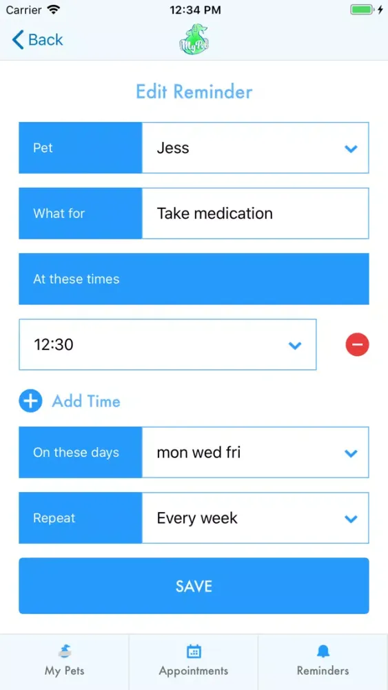 MyPet Screenshots