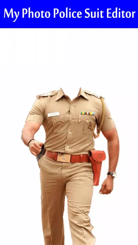 My Photo Police Suit Editor Screenshots