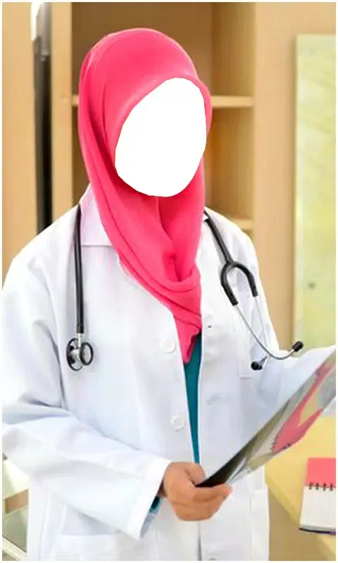 Tangkapan skrin Hijab Women Doctor Photos App