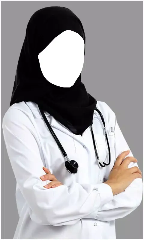 Tangkapan skrin Hijab Women Doctor Photos App