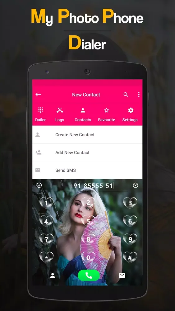 My Photo Phone Dialer Ekran Görüntüleri