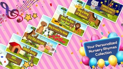 Ảnh chụp màn hình của MypicturE Nursery Rhymes Vol1