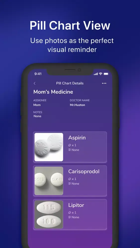 Скриншоты MyPillChart