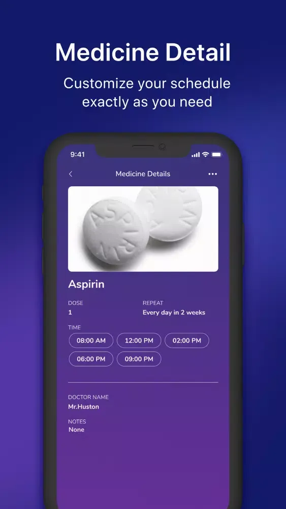 Скриншоты MyPillChart