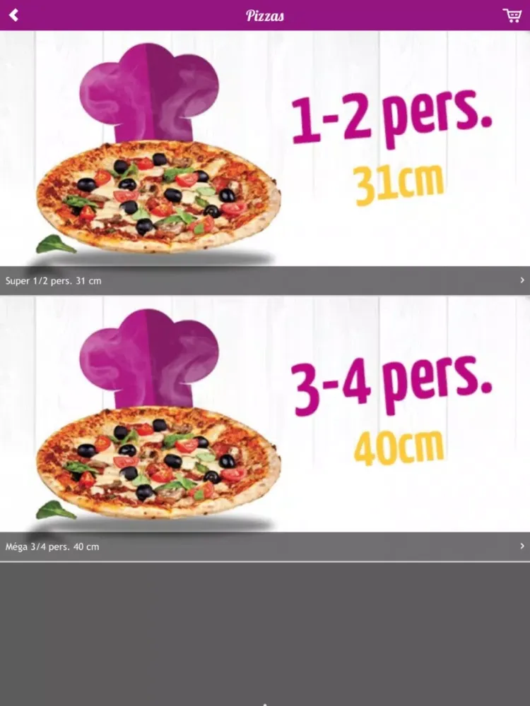 Captures d'écran de My Pizz Academy iPad 