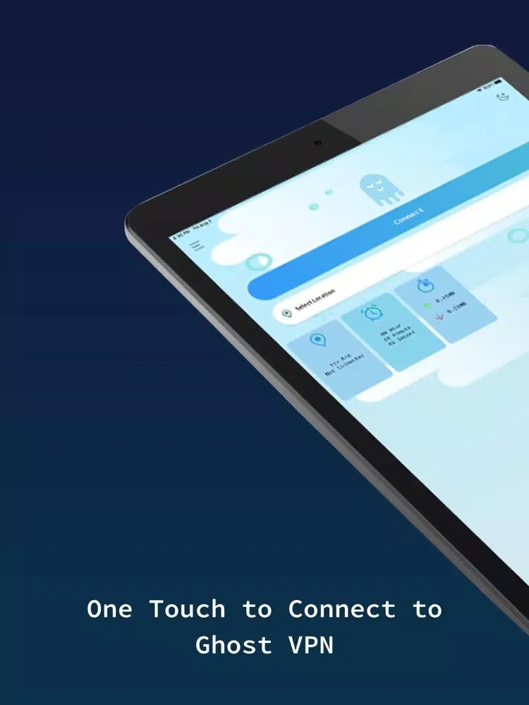 Ghost VPN -Unlimited VPN Proxy iPad  स्क्रीनशॉट