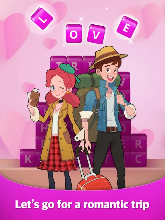 Word Romance: Puzzle Mission! iPad  স্ক্রিনশট