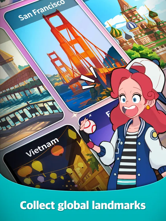 Word Romance: Puzzle Mission! iPad  স্ক্রিনশট