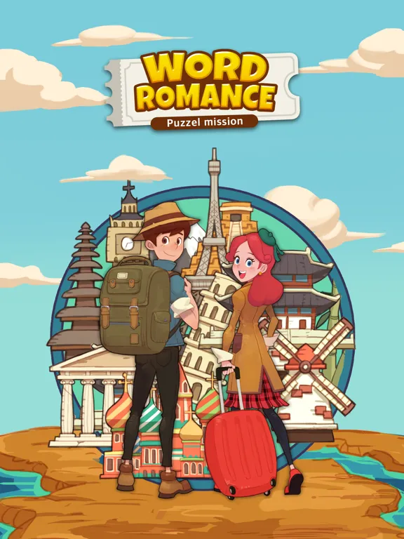 Word Romance: Puzzle Mission! iPad  স্ক্রিনশট