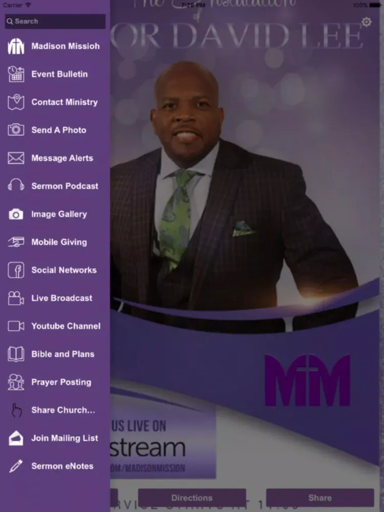 Madison Mission iPad  Screenshots