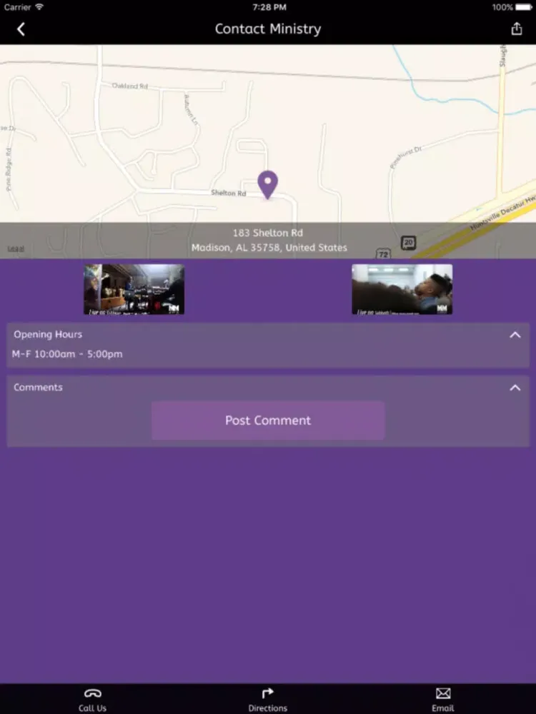 Madison Mission iPad  Screenshots