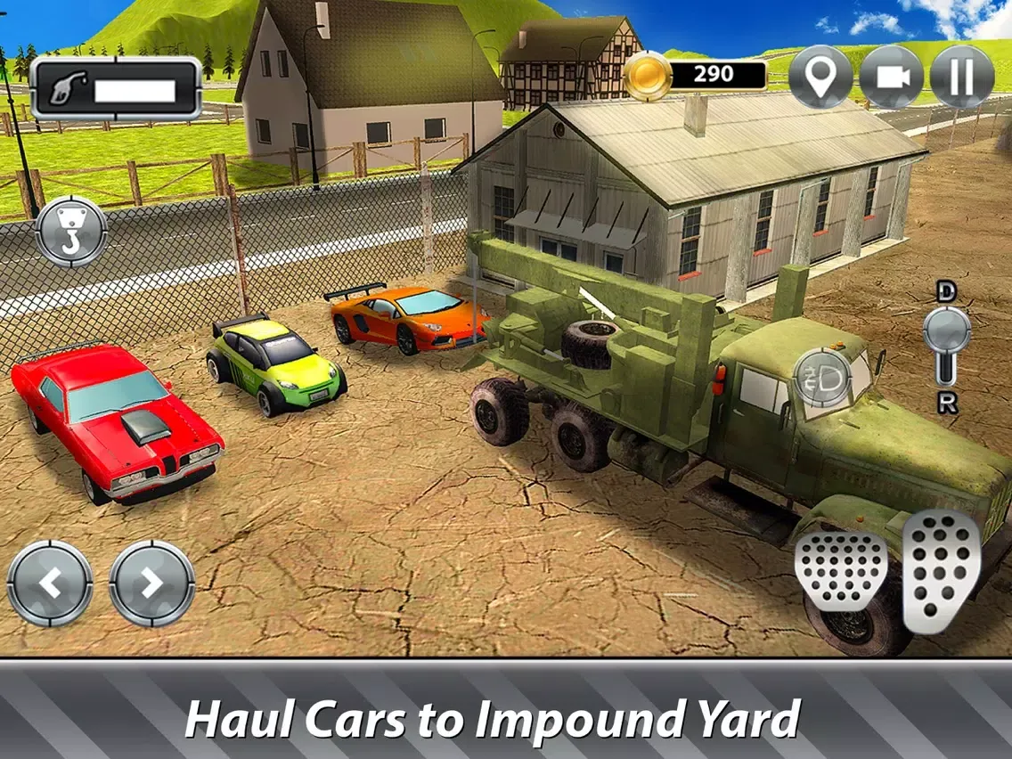 تصاویر Tow Truck City Driving iPad 