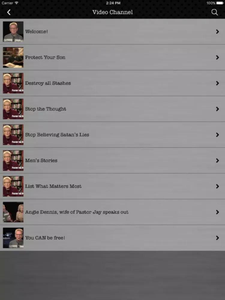 Tangkapan skrin Wingman Nation iPad 