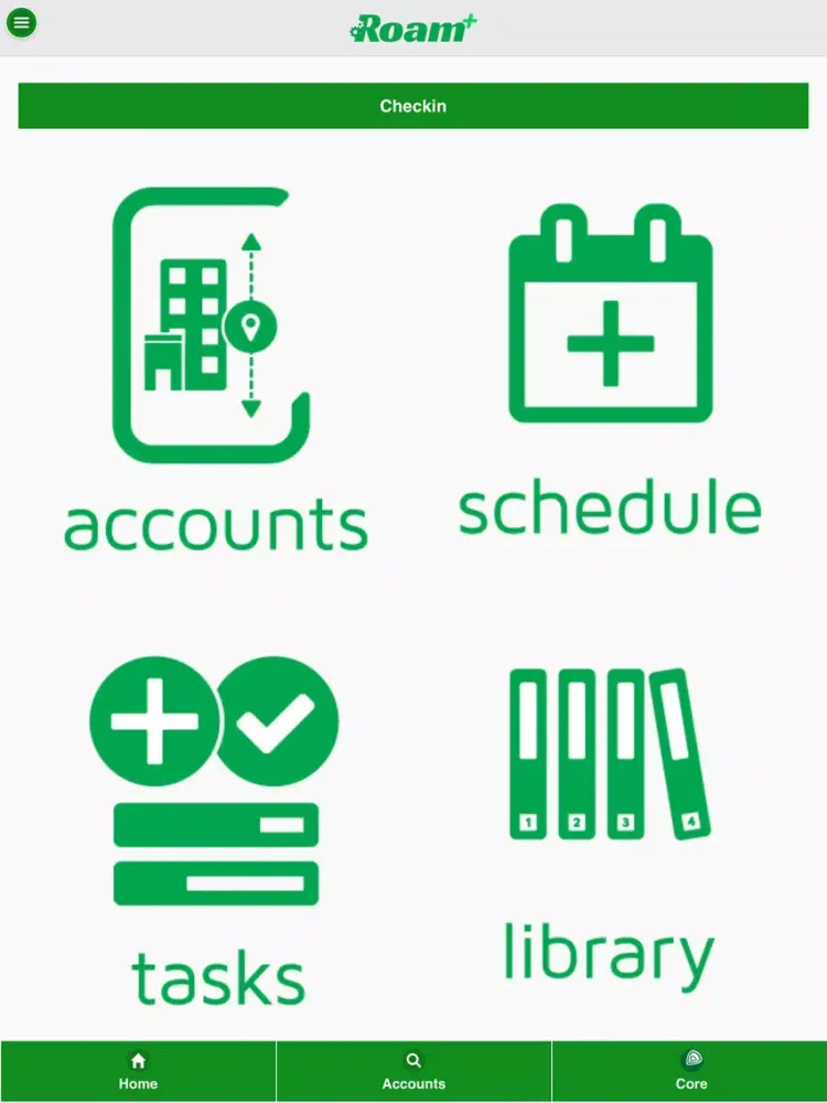 Roam CRM Plus iPad  سکرین شاٹس