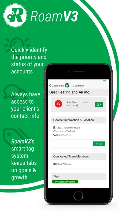 RoamV3 سکرین شاٹس