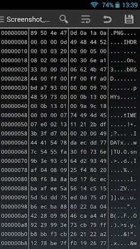 HEX Editor سکرین شاٹس
