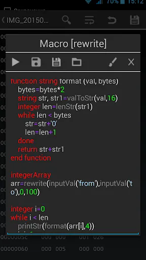 HEX Editor سکرین شاٹس
