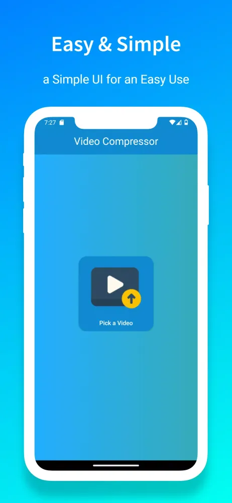 Capturas de tela do Video Compressor