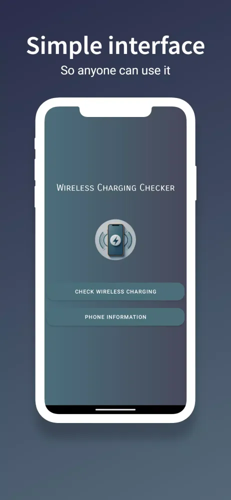 Tangkapan layar Wireless Charging Checker